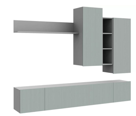 Гостиная Сканди Серый шифер/Грин грей софт - купить за 0.00 руб.