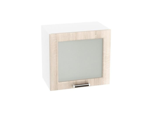 Шкаф горизонтальный со стеклом №163 Прага ШВГС 509 - купить за 5141.00 руб.