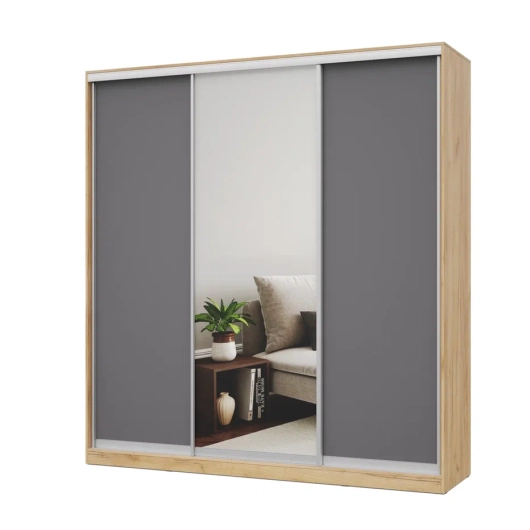 Шкаф-купе Роланд Р222 Золотой дуб/Графит - купить за 34885.00 руб.