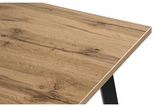 Обеденная группа Эделин бежевый / дуб вотан / черный матовый - купить за 22840.00 руб.