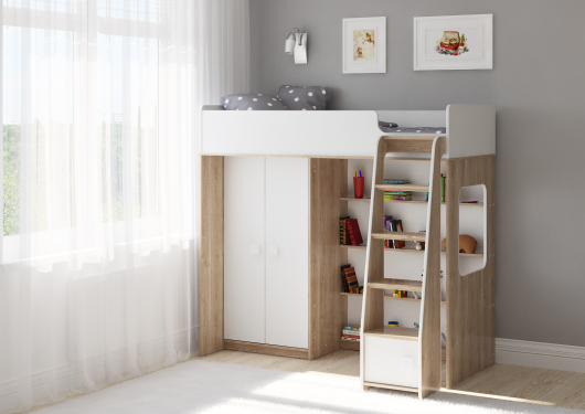 Кровать-чердак Легенда A601.1 - купить за 30280.00 руб.