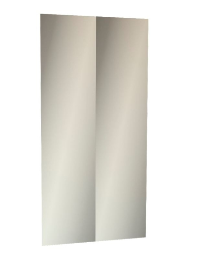 Зеркальная задняя стенка для шкафа-витрины Каприз - купить за 5392.00 руб.