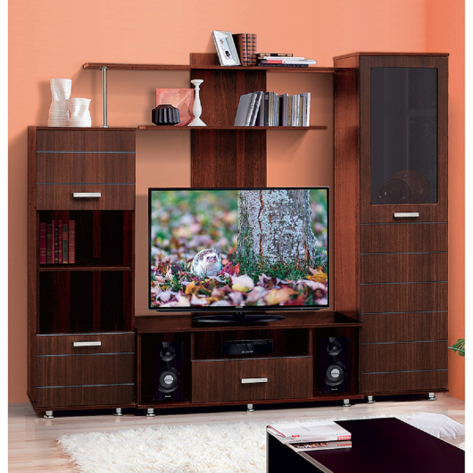 Стенка Горка 21 МДФ - купить за 28706.00 руб.