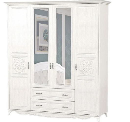 Шкаф 4-х дверный Версаль модуль №3 - купить за 64942.00 руб.