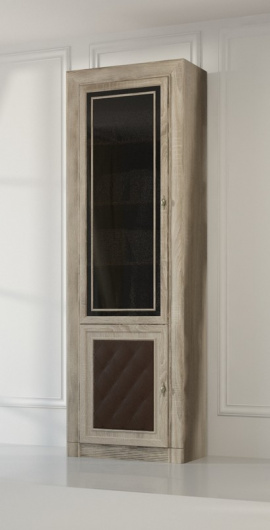Шкаф-витрина для книг №204М Корвет МК 51 - купить за 11753.00 руб.