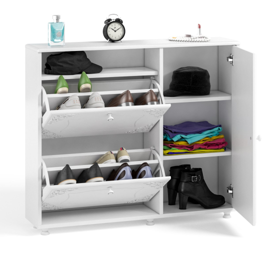 Тумба под обувь двухсекционная Италия ИТ-23 - купить за 0.00 руб.