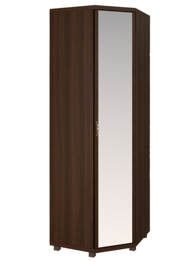 Шкаф угловой с зеркалом Ирис 27 - купить за 13273.00 руб.