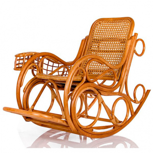Кресло-качалка с подушкой Coral (Novo Lux) - купить за 19689.0000 руб.
