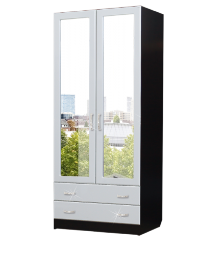 Шкаф двухдверный с ящиками Атлантида - купить за 27788.00 руб.