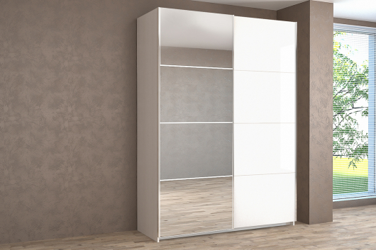 Шкаф-купе 2-х дверный Иннэс 5 Ф1/Ф2 глянец - купить за 37870.00 руб.