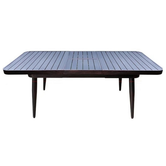 Стол обеденный из литого алюминия ТРАНСФОРМЕР «TRANSFORMER» арт. 6191 - купить за 73650.00 руб.