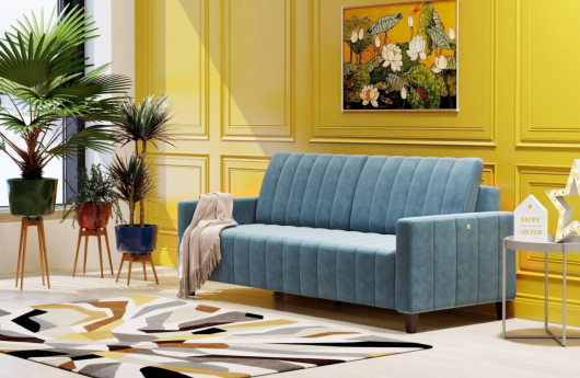 Диван Марк велюр Галакси Лайт 22 - купить за 63599.00 руб.