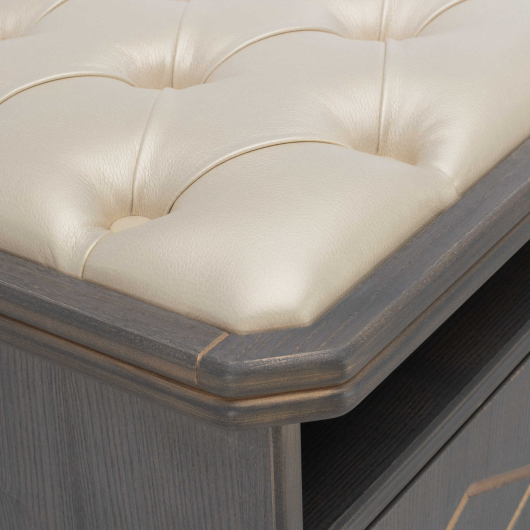 Банкетка Патриция с каретной стяжкой - купить за 14999.00 руб.