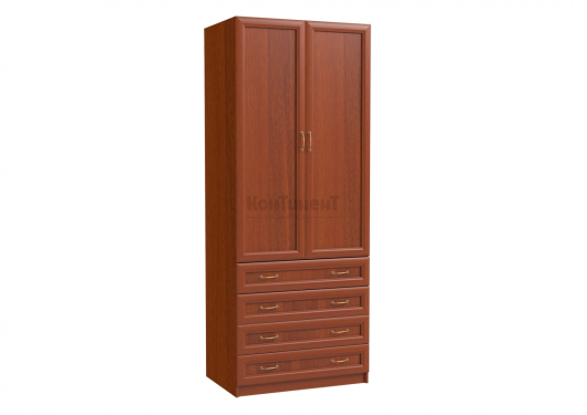 Шкаф двухдверный платяной с ящиками Эльза Эл-10 - купить за 27707.00 руб.