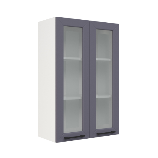 Шкаф верхний со стеклом №106 Кёльн ШВС 600Н - купить за 9155.00 руб.