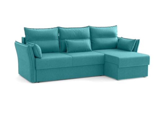 Угловой диван Бруклин жаккард тесла бирюза - купить за 53028.00 руб.