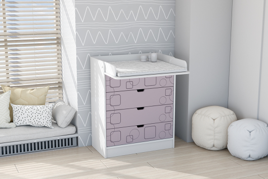 Комод пеленальный Бриз МДФ - купить за 9240.00 руб.