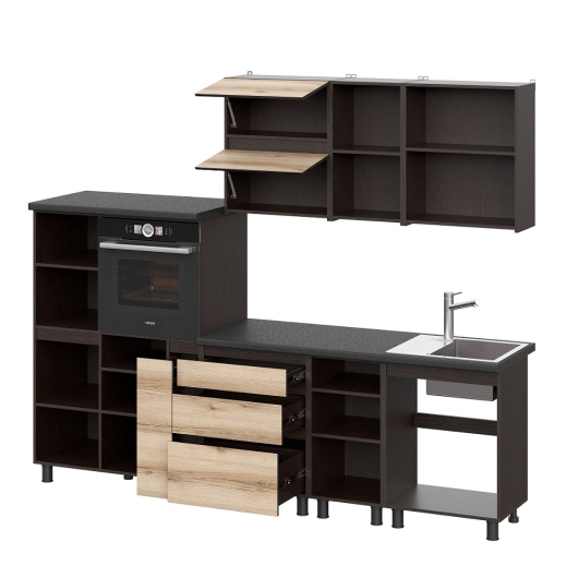 Кухня Берген 2.6 м вариант 1 - купить за 50973.00 руб.