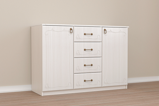 Комод 2 створки и ящики Кэт 6 - купить за 13528.00 руб.