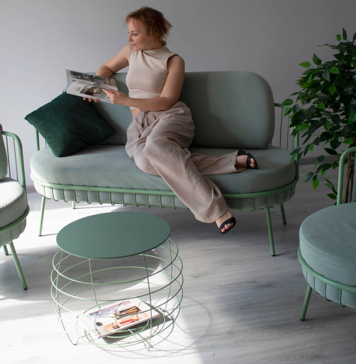 Диван SHT-SF8 нежная мята / мятный - купить за 35451.00 руб.