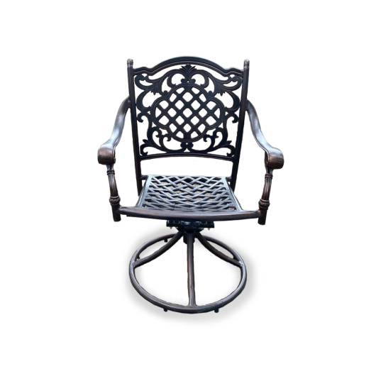 Кресло вращающееся из литого алюминия ГЕРЛЕН"GERLEN" арт.74380 - купить за 22500.00 руб.