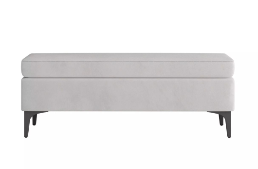 Пуф Оазис велюр Ультра Смог - купить за 10999.00 руб.