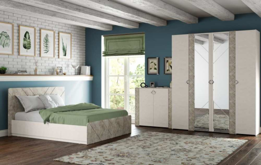 Спальня Амели Mobi (вариант 7) - купить за 84344.00 руб.