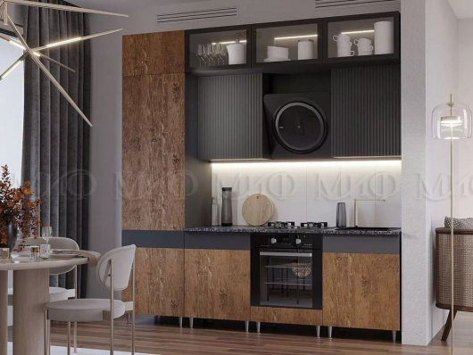 Кухня Техно-5 2,4 м Компоновка №2 - купить за 64522.00 руб.