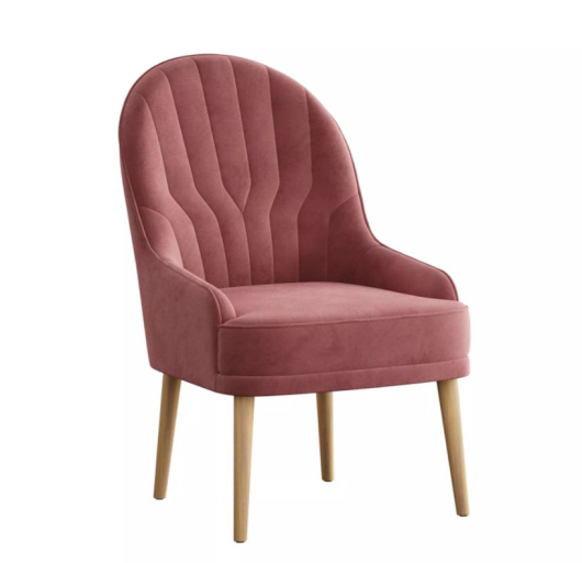 Кресло Фарго велюр Ультра Коралл - купить за 19999.00 руб.