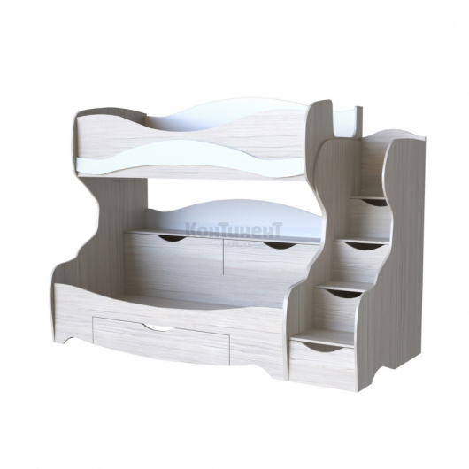 Кровать двухъярусная Карамель КА - 03 - купить за 35910.00 руб.