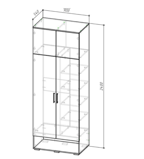 Прихожая Бруно - купить за 0.00 руб.