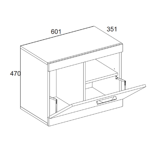 Тумба для обуви 1D Оскар - купить за 5999.00 руб.