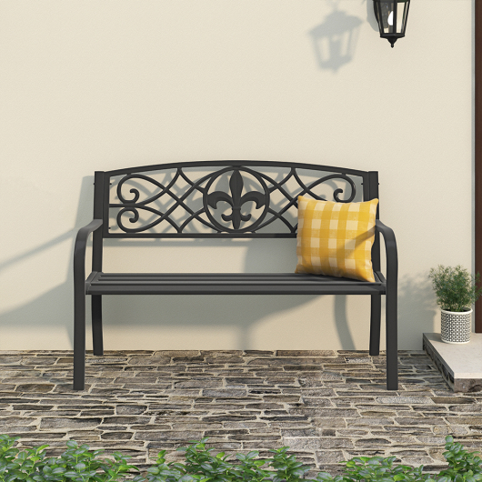 Скамейка из стали Ажурная "Openwork" - купить за 12300.00 руб.