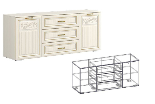 Тумба для ТВ Виктория - купить за 27641.00 руб.