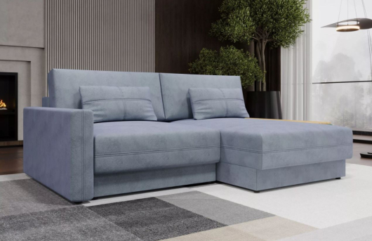 Диван Киото 2 Onix 16 синий - купить за 108996.00 руб.