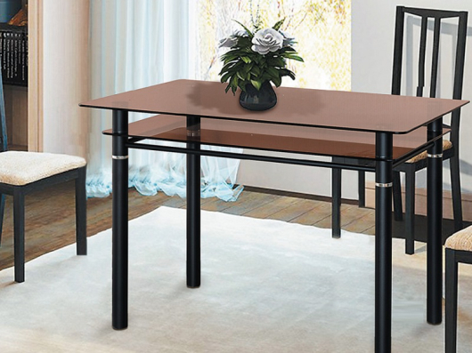 Стол обеденный из стекла 12 - купить за 21631.00 руб.