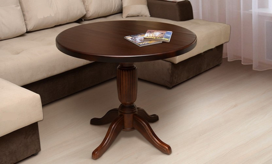 Стол обеденный (массив березы) круглый - купить за 18998.00 руб.