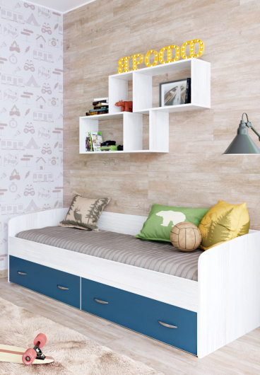 Кровать с выкатными ящиками Ярофф - купить за 0.00 руб.