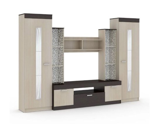 Стенка Рио 25 Бодега тёмная/Бодега светлая - купить за 40241.00 руб.