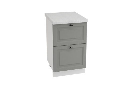 Стол с двумя ящиками №36 Ницца Royal ШН2Я 500 - купить за 13916.00 руб.