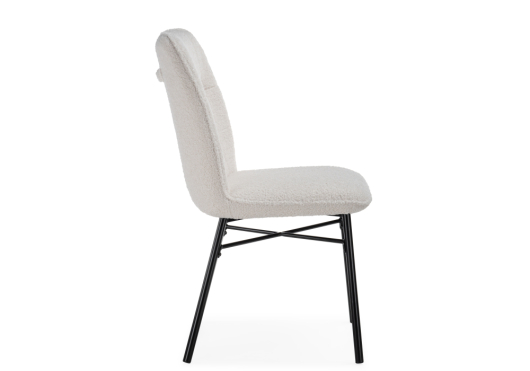 Стул на металлокаркасе Denis beige / black - купить за 8790.00 руб.