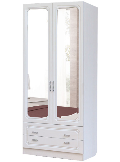 Шкаф 2-х дверный с ящиками Тиффани - купить за 28802.00 руб.