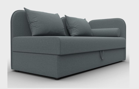 Тахта Лига-094 рогожка Амур 07 серый - купить за 41990.00 руб.