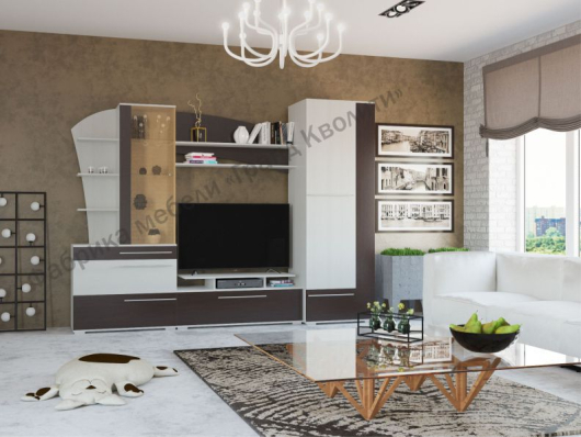 Стенка Глория 6-565 - купить за 32400.00 руб.