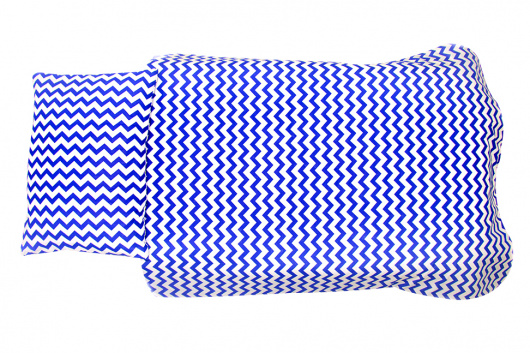 Постельное белье Бельмарко Зигзаги синие - купить за 1890.00 руб.