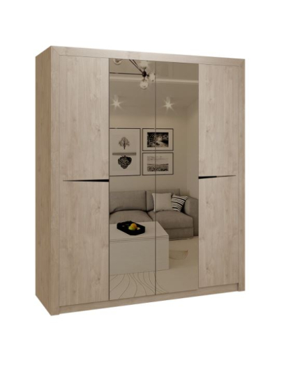 Шкаф 4-х дверный Саманта - купить за 0.00 руб.