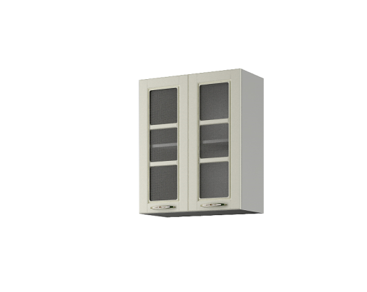 Шкаф навесной со стеклом №30 Лондон ШВС 600 - купить за 6927.00 руб.