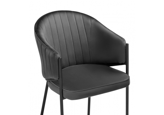 Стул Kortni dark grey / black - купить за 8490.00 руб.