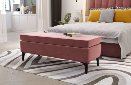 Пуф Оазис велюр Ультра Корал - купить за 10999.00 руб.