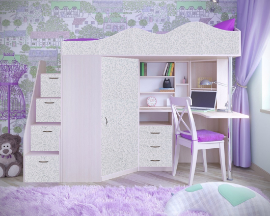 Кровать-чердак Пионер - купить за 0.00 руб.